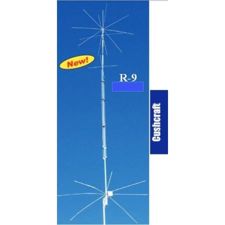 Cushcraft R9 Vertical antenna for 6,10,12,15,17,20,30,40,80 meter bands