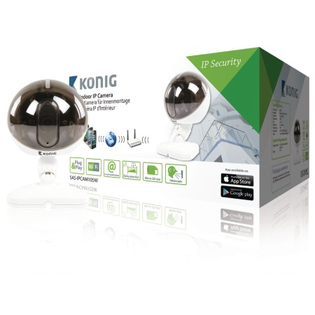 Kong IPCAM105W - White indoor IP video camera