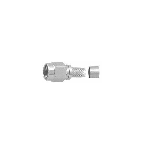 SMA male crimp connector for cables 5 Ø mm