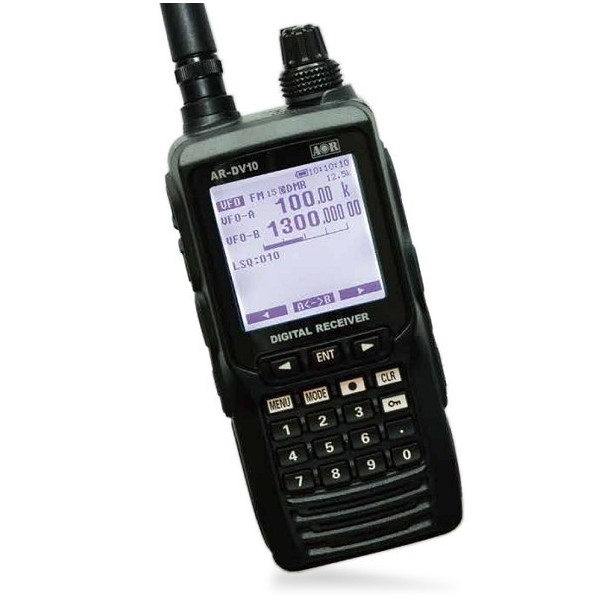 AOR AR-DV10 ricevitore scanner per modi analogici e digitali 100KHz~1300MHzportatile