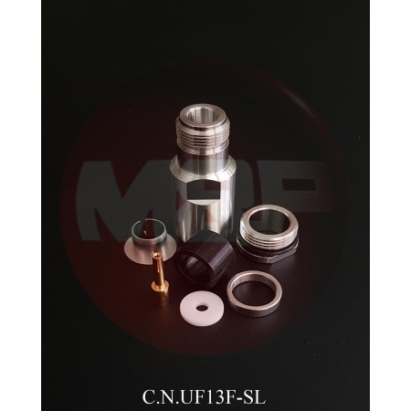 CNUF13F-SL – Professioneller N-Buchsenstecker für 13-mm-Kabel