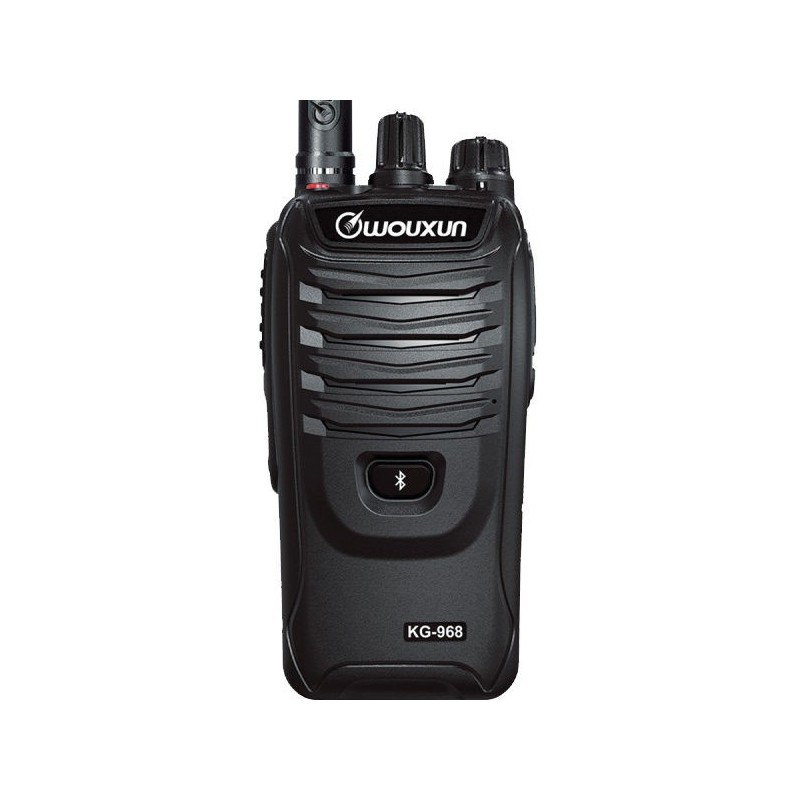 Wouxun KG-968 BLT - Ricetrasmettitore portatile professionale VHF 66-88 MHz  con Bluetooth