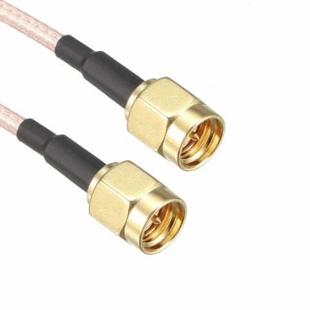 Extension cable from SMA male to SMA male length. 1 m. RG-316 teflon