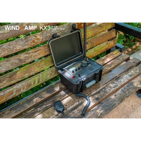 Windcamp Safety Portable Box + Battery Case for Elecraft KX3
