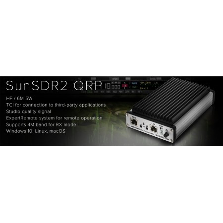 SunSDR2 QRP - HF & 6m 5 W SDR QRP transceiver