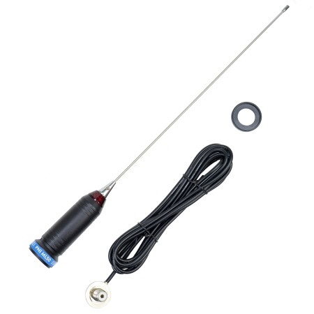 PNI ML50 CB antenna, length 48cm, 26-28MHz, 600W with RG58 connection cable 3.5 meters, without PL259 plug