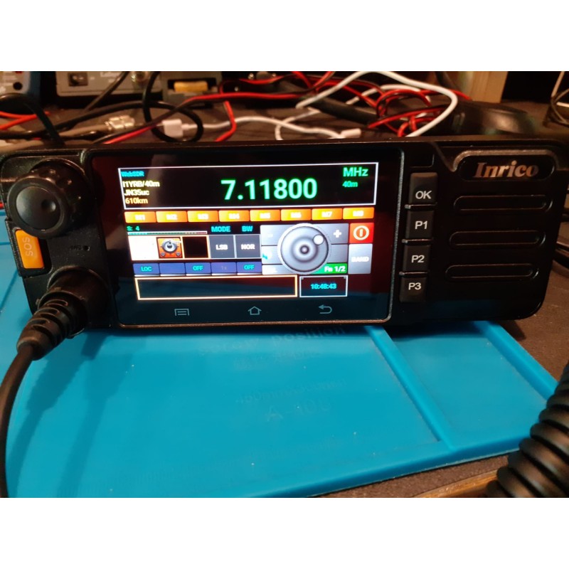 Inrico TM9 PoC Radio - Ricetrasmettitore veicolare LTE - Zello - Echolink -  DMR DroidStar