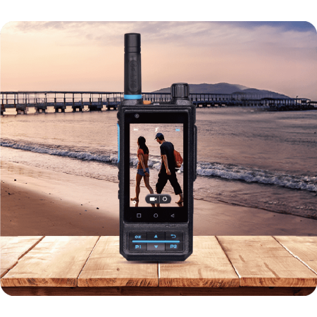 Inrico S200 PoC Radio Ricetrasmettitore 4G LTE portatile per uso professionale