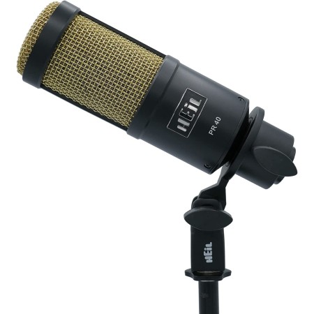 Heil Sound PR40 - Microfono Dinamico Top Class, Black & Gold
