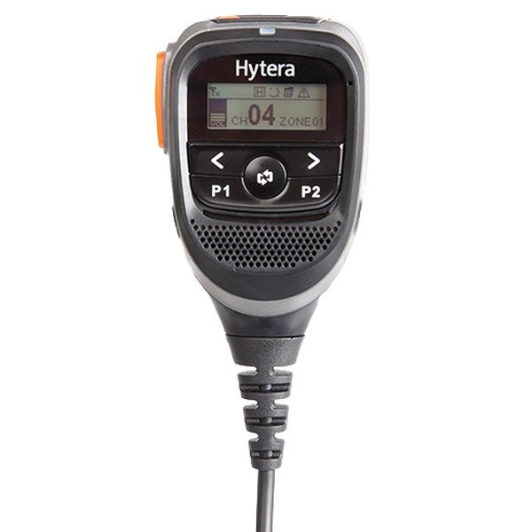 Hytera SM25A2 Remote Speaker Microphone with LCD Display (6m Cable)