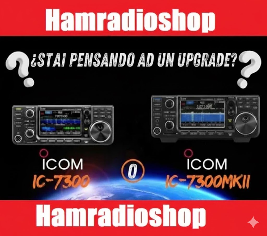 Icom IC-7300 VS IC-7300MKII