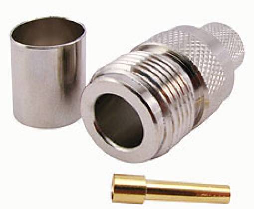 CONNETTORE N FEMMINA A CRIMPARE PER RG-213