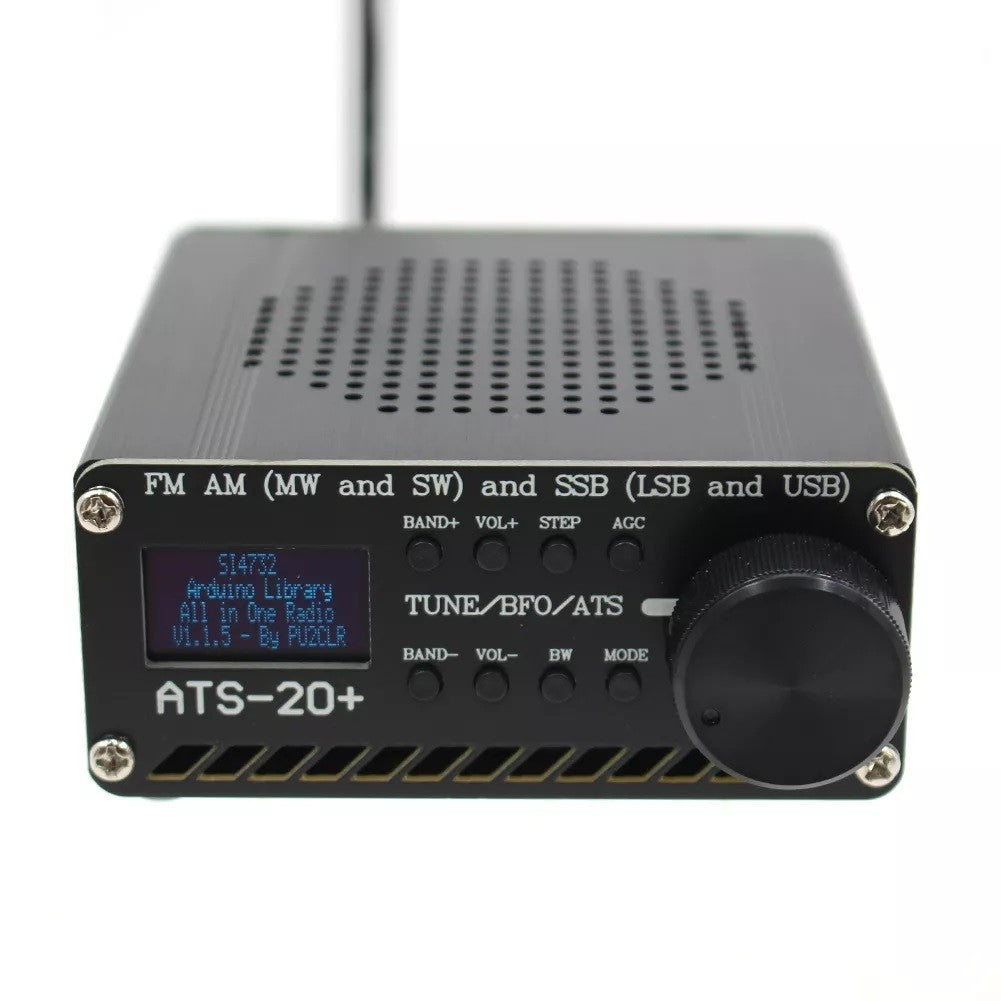 ATS-20 + PLUS con Si4732 Ricevitore radio completo FM AM MW e SW e SSB (LSB e USB)  MHz senza direct sampling (con UP-converter)