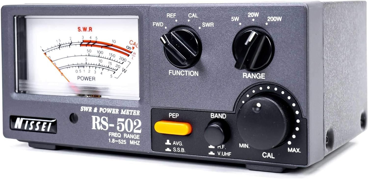Nissei RS-502 Rosmetro wattmetro da 1,8 a 525 MHz
