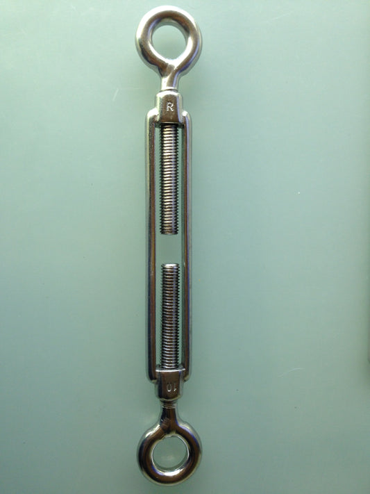 Tenditori per tiranti 10 mm ACCIAIO INOX Doppio occhio
