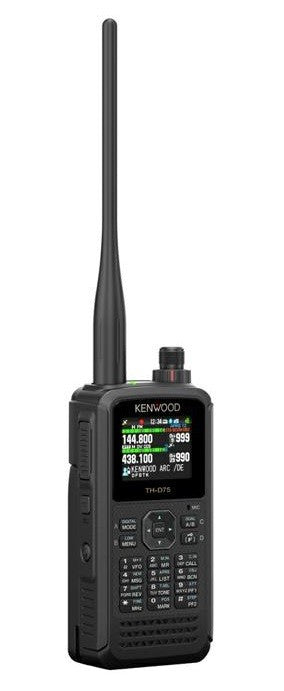 Kenwood TH-D75E Ricetrasmettitore bi-banda ANAL/DSTAR con funzione scanner AM, FM, FM-N, SSB, CW.
