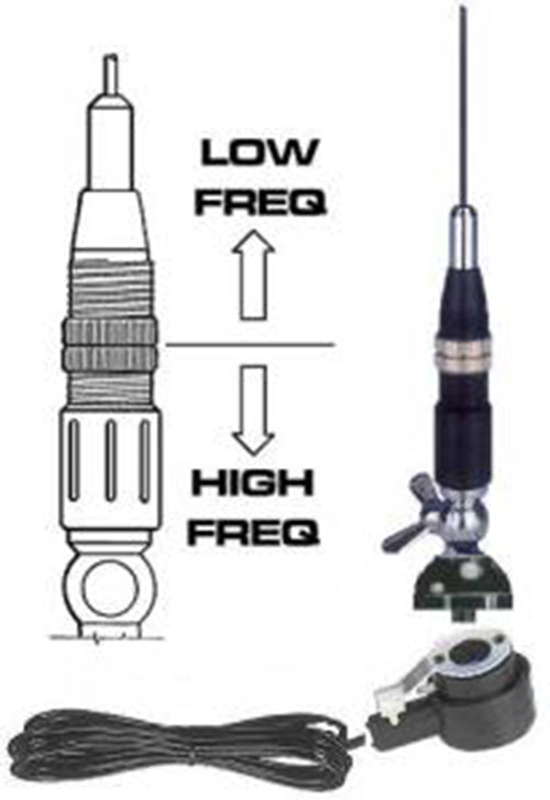 Mini Snake 27 Sirio Black - Antenna veicolare CB