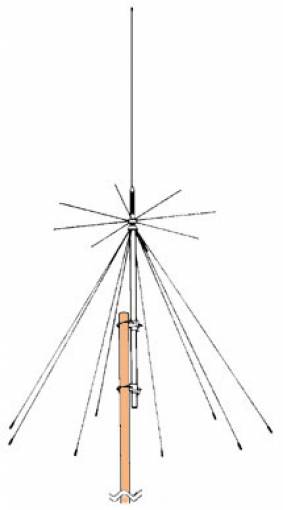 Diamond D-130 ANTENNA DISCONE per ricezione 25-1300 MHz - 50/144/430/1200 MHZ TX