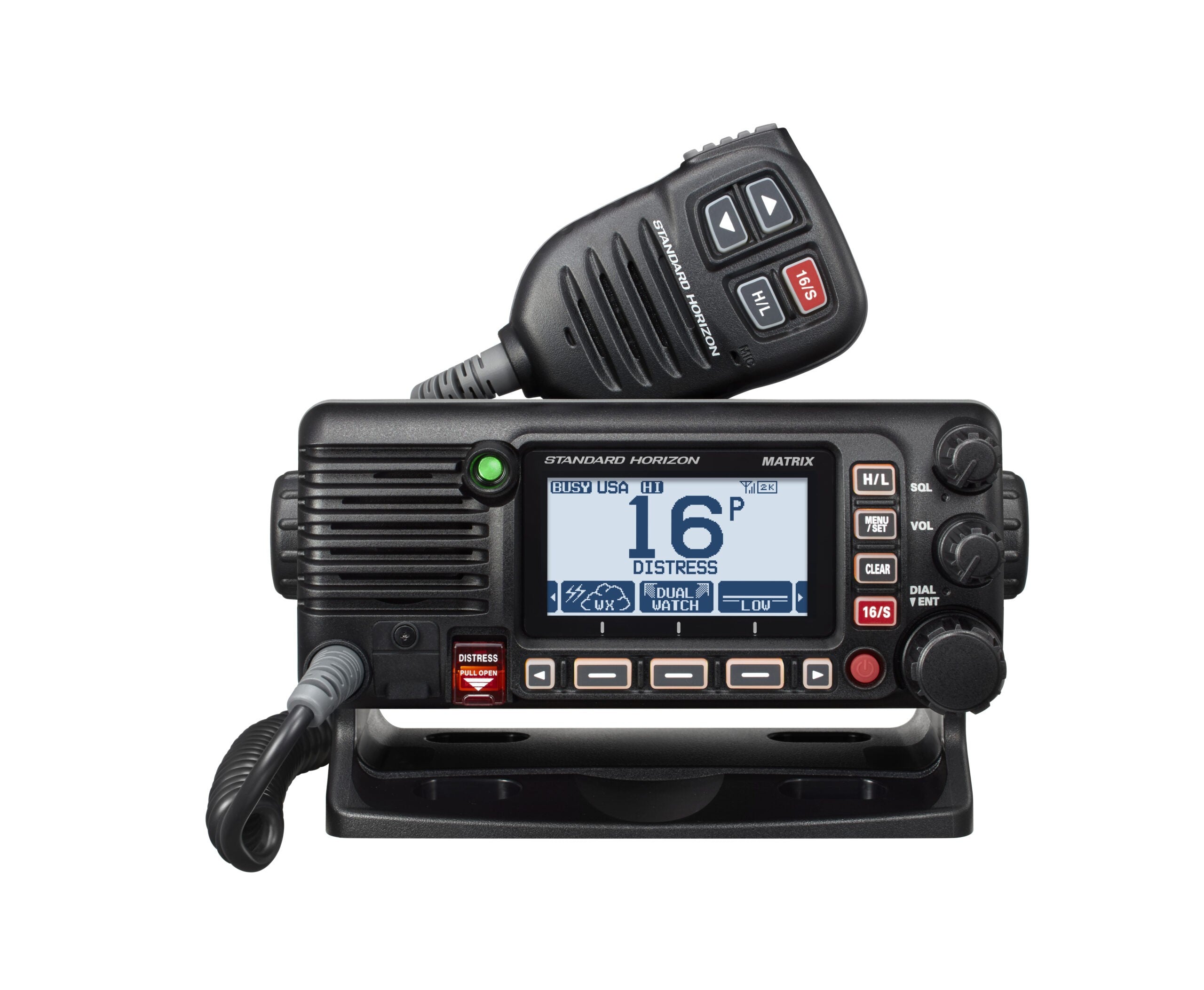 STANDARD HORIZON GX2400GPS  - Ricetrasmettitore fisso VHF con GPS integrato, ITU classe D e connettività NMEA2000 e NMEA0183
