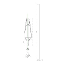 Gabbia porta rotore Custom per mast 42-52 mm