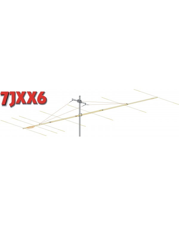7JXX6 Antenna direttiva 50Mhz 7 elementi