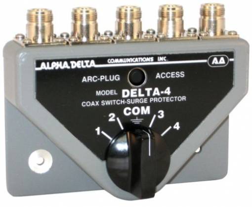 Alpha Delta DELTA-4B/N Commutatore Coassiale a 4 vie (1500 Watt CW)