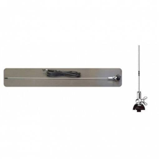 HRS AT1 - Antenna veicolare monobanda tarabile VHF/UHF 115-175/400-475 MHz