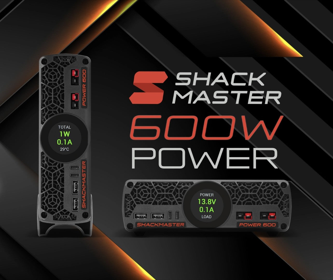 RigExpert Shackmaster Power 600 Alimentatore professionale,13,8 Volts, 40A.