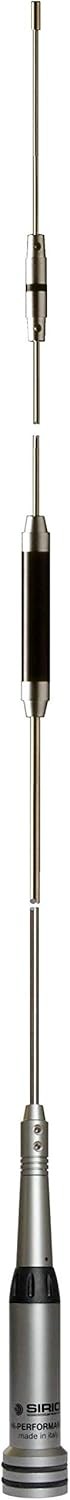 Sirio HP 2070H 144-430MHz Antenna Veicolare, 150W VHF 100W UHF, connettore PL259, Inclinabile 90°, Altezza 108cm