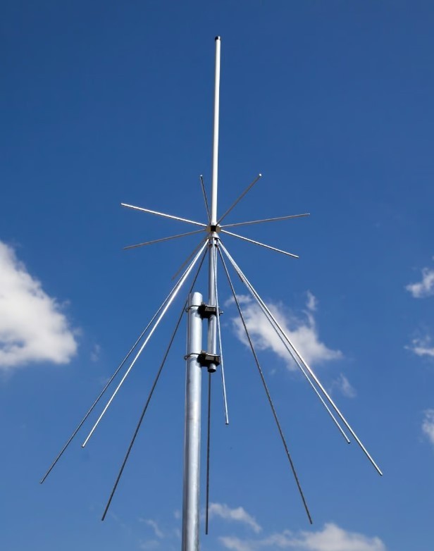 Eco antenne - Discone wideband per ricezione da 0,05 a 2000 MHz