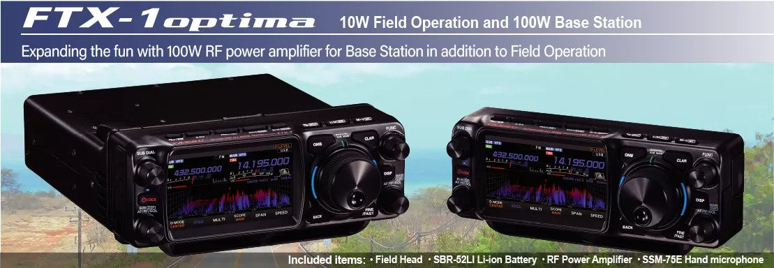 Yaesu  FTX-1optima Ricetrasmettitore All Mode HF/50/144/430MHz 100W