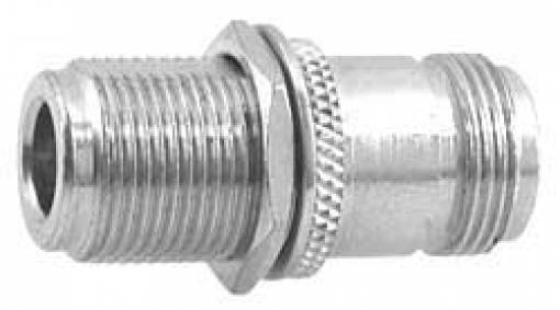 Adattatore doppia femmina N da pannello