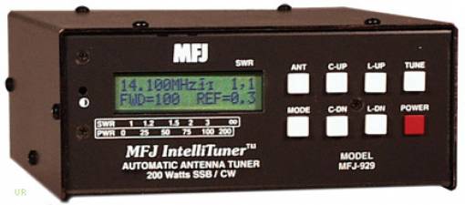 MFJ-929  ACCORDATORE D'ANTENNA AUTOMATICO - ROS/WATTMETRO DIGITALE DISPLAY LCD, 1.8-30MHZ
