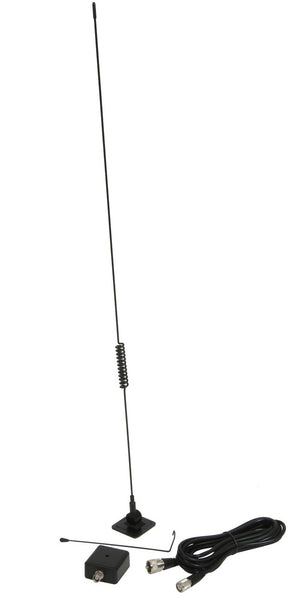 FIBRA antenna per auto vera antenna di ricambio di qualità radio AM/FM bee sting vite del montante nel tipo 55cm formato L