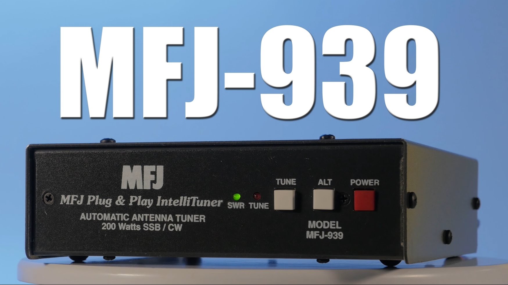 MFJ-939I Accordatore automatico PLUG AND PLAY 200Watt  HF,W con cavo iCOM