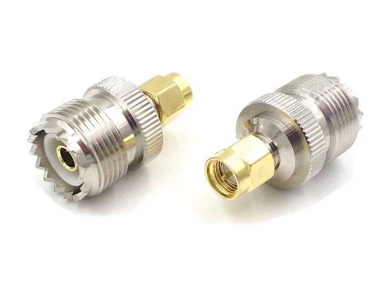 ADATTATORE maschio SMA /femmina UHF (PL)