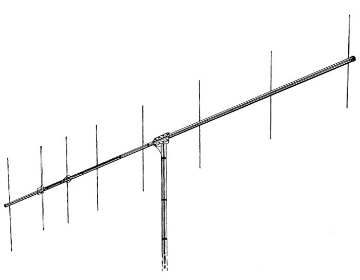 hy gain VB-28FM 8 Elements 2-Meter Beam
