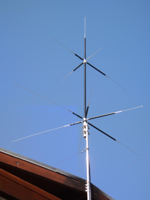 HVU-8 Antenna Verticale 3.5/7/14/21/28/50/144/430 MHZ