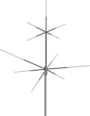 HVU-8 Antenna Verticale 3.5/7/14/21/28/50/144/430 MHZ