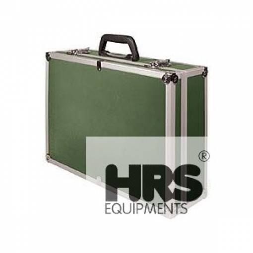 Valigia verde porta utensili