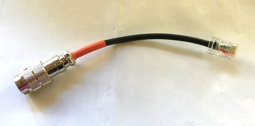 HRS -  Cavetto adattatore per microfono da connettore da 8 poli a plug per apparati iCOM.