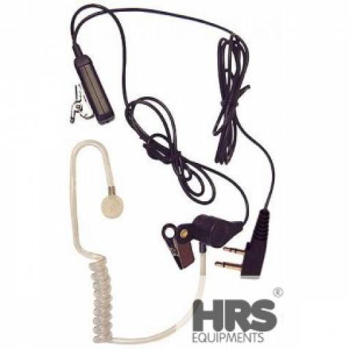 MICROFONO AURICOLARE AD ARIA PER Kenwood Wouxun Baofeng Polmar Pouxing Midland Zodiak