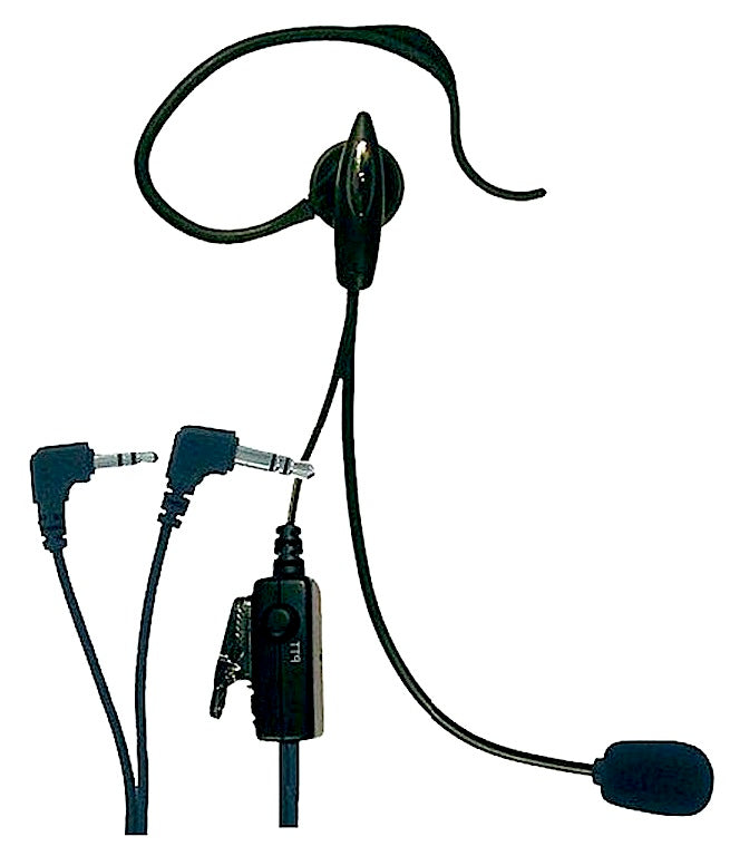 ALBRECHT AE/30 Microfono auricolare con PTT e VOX per Midland