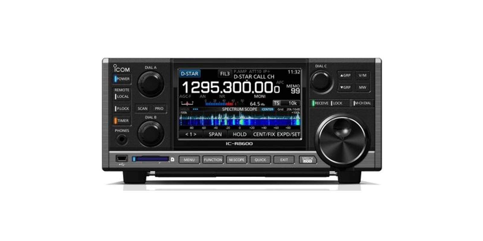 Icom IC-R8600 RICEVITORE ALL MODE DIGIT AMPIO SPETTRO 10 KHZ-3 GHZ