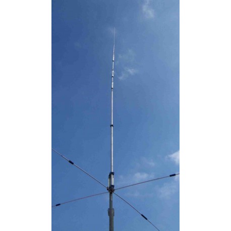 Prosistel PST-152VF Antenna verticale 3 bande trappolata con radiali filari da 1/4