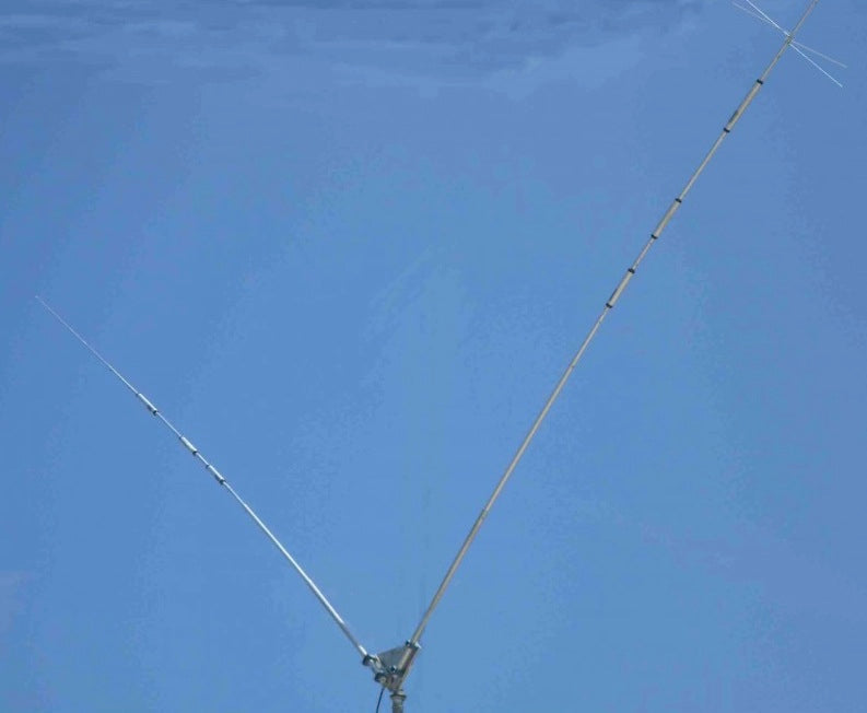 Prosistel PST-1524TV Dipolo multibanda trappolato 10-15-20-40m, in configurazione a V, omnidirezionale