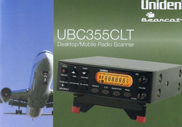 Uniden UBC 355 CLT - Ricevitore scanner