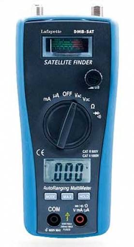 DMB-SAT Lafayette - RILEVATORE SEGNALI TV SAT + MULTIMETRO