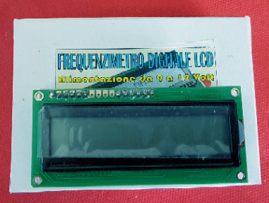 Frequenzimetro Digitale Programmabile LCD 0.1 - 60 MHz