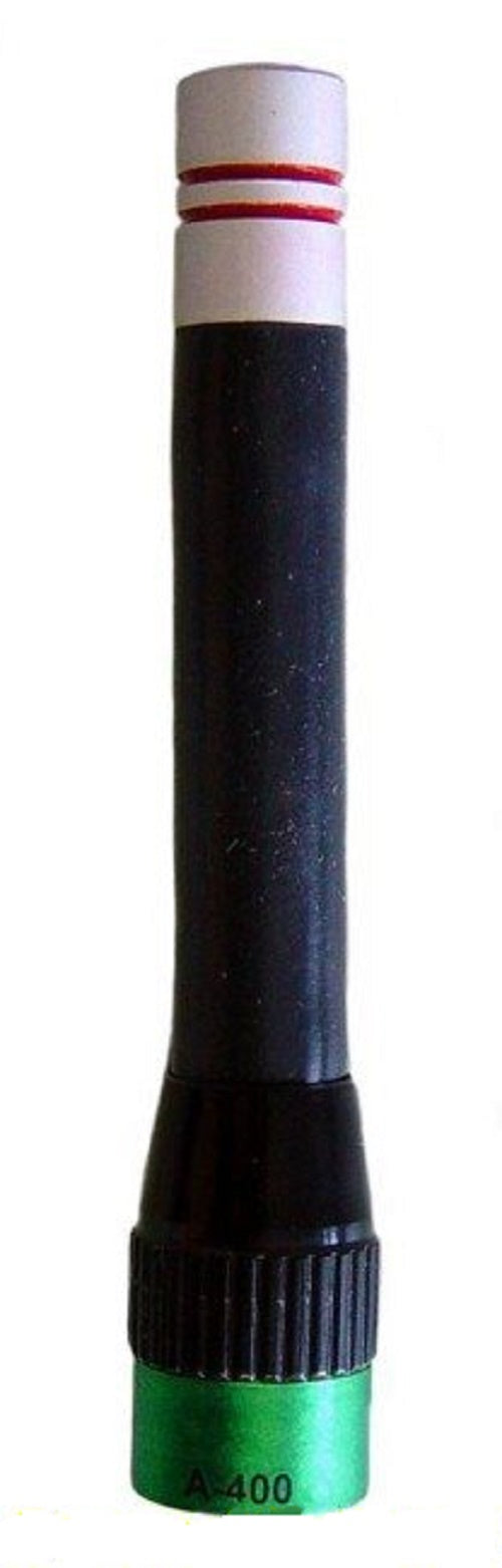 A-400UN Antenas Tagra - Antenna UHF 400-455 MHz per portatili flessibilissima, connettore UNF X MOTOROLA, ICOM, MAXOM, VERTEX, K